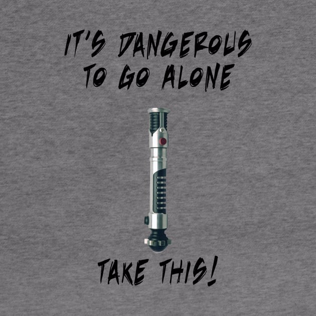 It's dangerous to go alone... Take this! by RaptureMerch